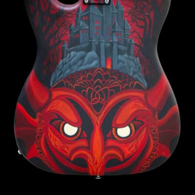 MJL Guitars Thin line telecaster "The Slashercaster" 2025 - Satin nitrocellulose image 2