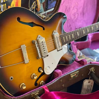 Epiphone John Lennon Casino Ltd Edn (Number 7!) 1965 RI Complete w/ Silkscreen Print image 2