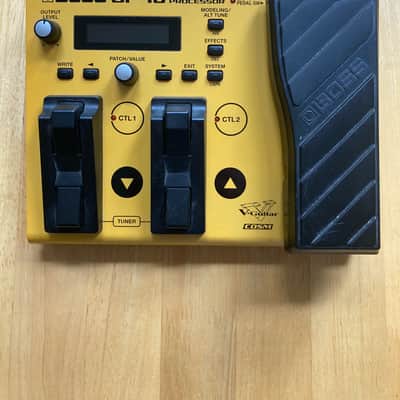 Boss GP-10 Guitar Processor Multi-Effect Unit 2014 - 2019 - Yellow