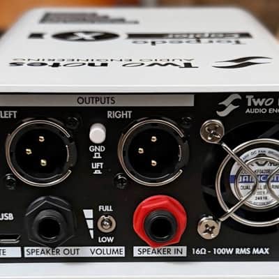 Two Notes Torpedo Captor X 8ohm Stereo Reactive Load Box / Attenuator 2020 - White image 2