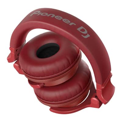 Audio-Technica AT-SB727 Sound Burger Portable Bluetooth Turntable (Black) with Pioneer DJ HDJ-CUE1BT-R Bluetooth DJ Headphones (Red) image 5