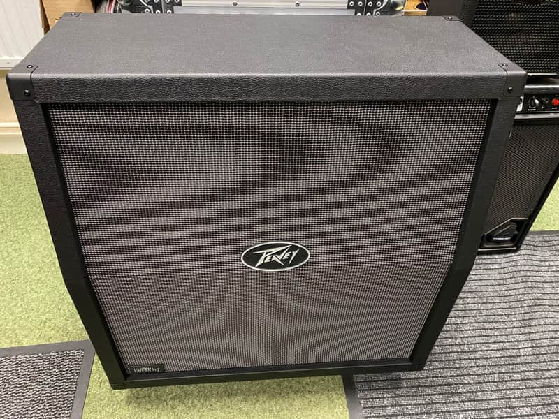 Peavey Valveking Slant 4x12 speaker cab black image 1