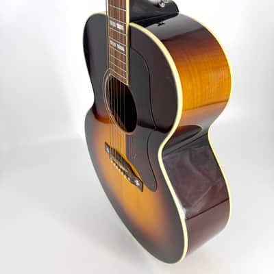 2015 Gibson Custom Shop Limited Edition J-185 Red Spruce - Sunset Burst image 8