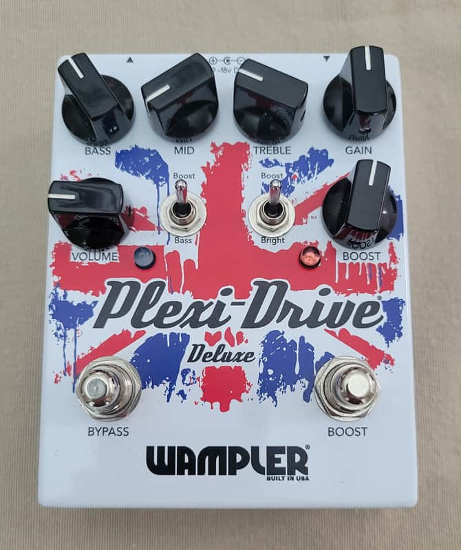 Wampler Plexi-Drive Deluxe V2 (Small Logo) 2010s - Graphic image 1