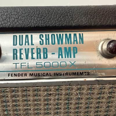 1969 Fender Dual Showman Reverb TFL 5000X image 4
