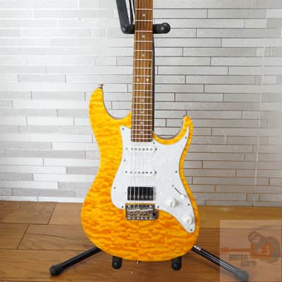 Tagima Stella DW Electric Guitar - Transparent Orange - Quilted Maple! image 12