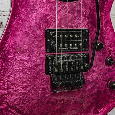 ESP Horizon-1 Electric Guitar, Pink Liquid Metal w/ Original Case x1212 (USED) image 13