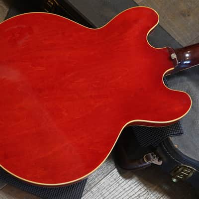 Vintage! 1963 Gibson ES-330 Semi-Hollow Electric Guitar Cherry Red + OHSC image 12