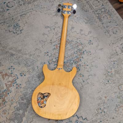 Hohner Bartell Black Widow Fretless Bass image 6