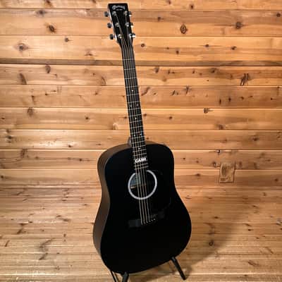 Martin DX Johnny Cash Acoustic Guitar - Jett Black image 2