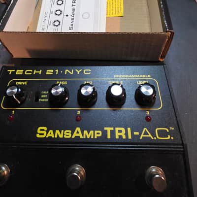 Tech 21 SansAmp Tri-AC | Reverb Tech 21 SansAmp Tri-AC | Reverb