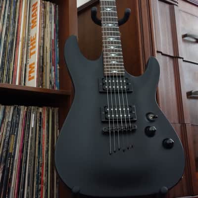 Schecter Diamond Series Black Hawk  Matte Black image 1