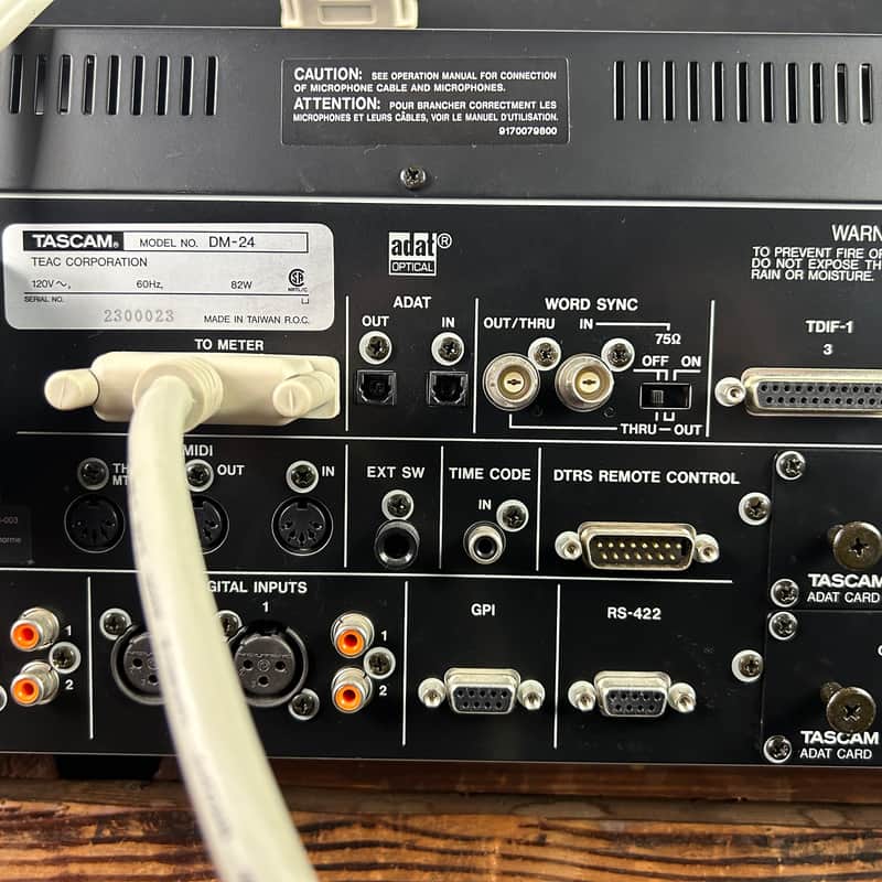 Tascam DM-24 Digital Mixer w/ MU-24 Meter Bridge - Black | Reverb
