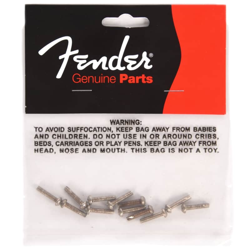 Fender 099-7212-000 Road Worn Telecaster Pickup Selector Switch Screws (12) image 1