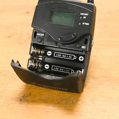 Sennheiser ew 100 G3 Bodypack Wireless System 566-608MHz NO POWER SUPPLY CG01YQ1 image 13
