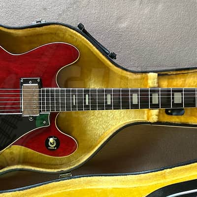 GUYATONE SG-42 (335) *RARE* - 1974 - w/HSC - BEAUTIFUL MATSUMOKU MAXON BUILD image 2