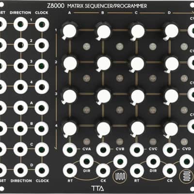 Tiptop Audio Z8000 Matrix Sequencer/Programmer Eurorack Synth Module, Black image 1