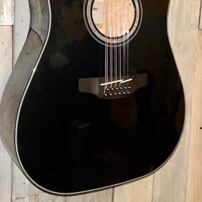 New Takamine GD30CE-12 BLK G30 Series 12-String Dreadnought Cutaway Acoustic/Electric Guitar - Gloss Black, Help Support Small Business, Shop Here! image 3