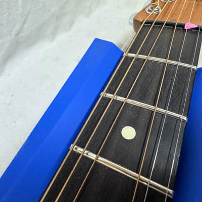 Fender American Acoustasonic Jazzmaster Guitar with Gig Bag 2021 - Ocean Turquoise / Ebony fingerboard image 17