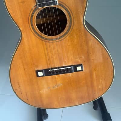 Vega Parlor guitar 1900s - Natural - made in USA image 2