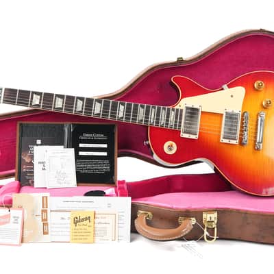 Gibson 1959 Les Paul Standard Reissue VOS Washed Cherry Sunburst image 3