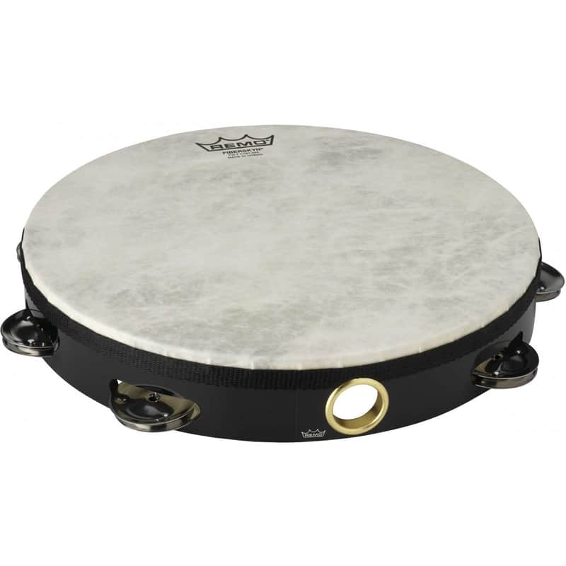 Remo Fiberskyn3 10" Tambourine - Single Row image 1