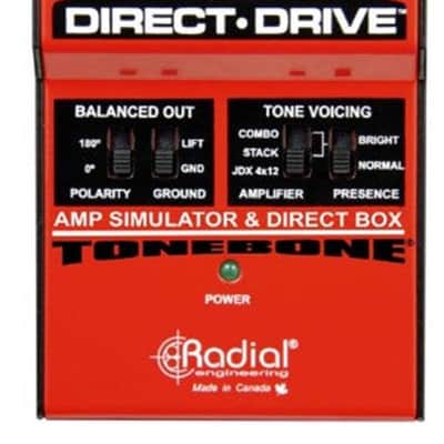 Radial Engineering JDX Direct-Drive Amp Simulator & DI Box image 1