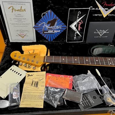 Fender 1959 Fender Stratocaster Custom Shop 2015 - Journeyman Relic Sherwood Green image 5