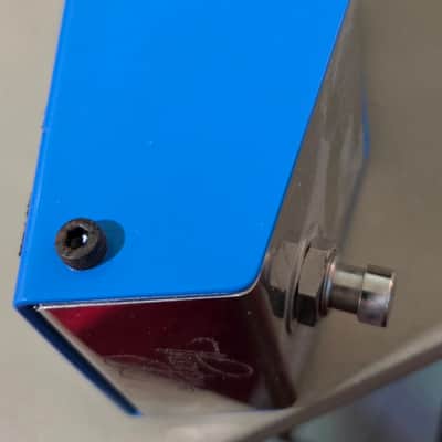 ThorpyFX Peacekeeper V2 Low-Gain Overdrive 2024 - Silver/Blue/White image 5