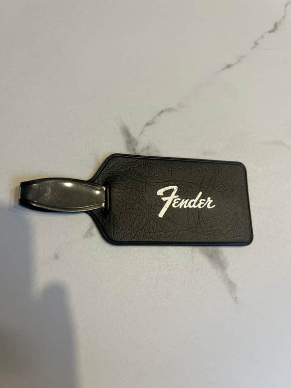 1960’s Fender Hang Tag Case Tag Rare Tolex Case Candy Collector CBS Telecaster Stratocaster Jazzmaster image 1