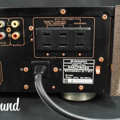 Pioneer C-90a Stereo Reference Control Amplifier in Very Good Condition image 17