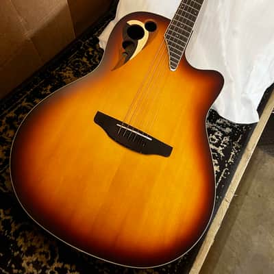 Mint Ovation Celebrity Deluxe E-Acoustic Guitar CDX40-1 - Vintage Suburst Satin image 1