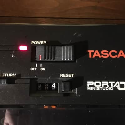 TASCAM Porta 05 Multitrack Cassette Recorder 1990s - Black image 3