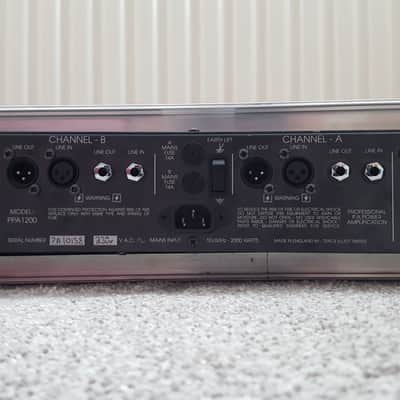 VINTAGE TRACE ELLIOT PPA-1200 BRITISH MONSTER BASS AMP image 2