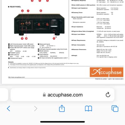 Accuphase A-20V 2004 - Gold image 3