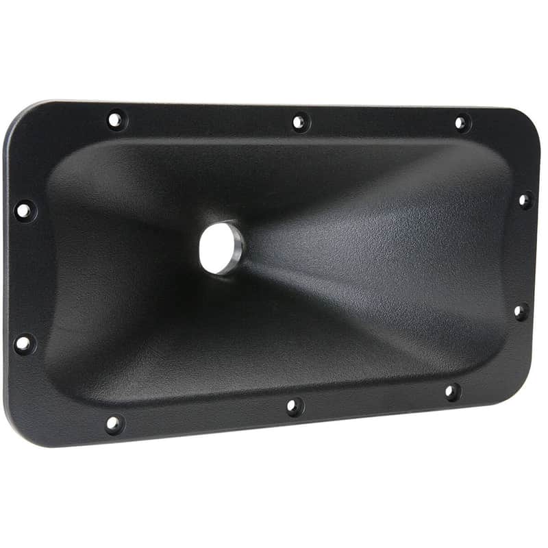 Dayton Audio - H6512 - 6-1/2" x 12" Waveguide 1-3/8"- 18 TPI - Black image 1