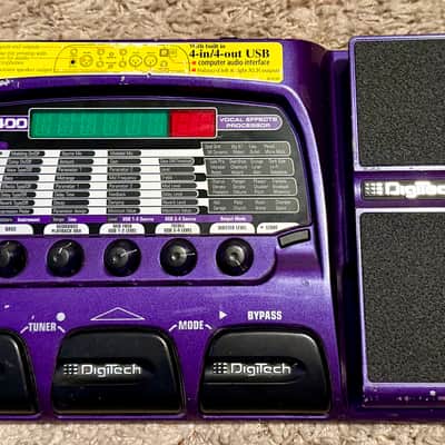 レア　Digitech VX400 ボーカルエフェクター　希少　メンテ済み DigiTech Vx400 Vocal-Modeling Floor Processor | Musician's Friend