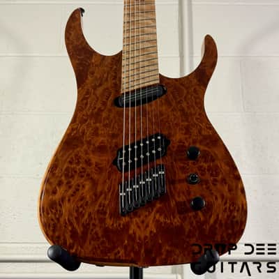 Ormsby Custom Shop Hypemachine 7 Multiscale 7-String Electric Guitar w/ Case-Redwood image 8