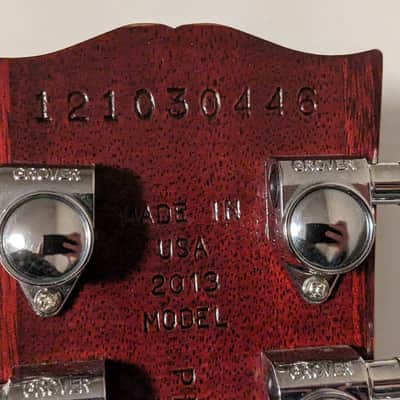 Gibson SG '50s Tribute 2013 - Heritage Cherry image 17