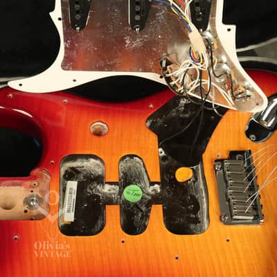 2002 Fender Special Run American Series Stratocaster FLAME MAPLE TOP Aged CSB image 22