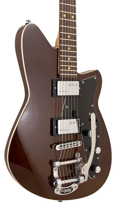 Reverend Jetstream HCB w/ Bigsby - Dark Violin Brown