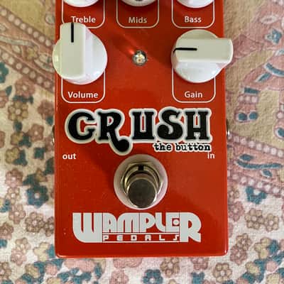 Wampler Crush The Button 2010s - Orange image 1