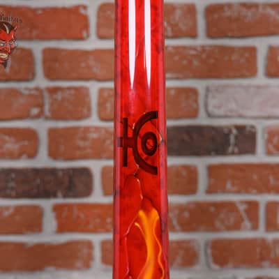Jackson USA Signature Chris Broderick Soloist HT6 Devil & Flames Graphic by Mike Learn 2015 w/OHSC image 13