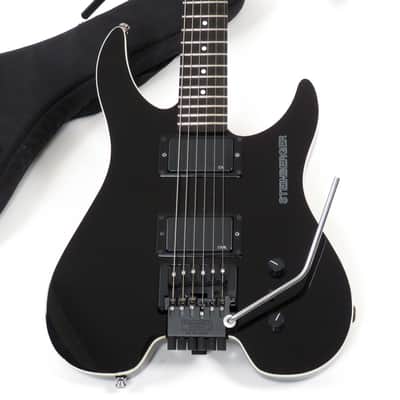 1988 Steinberger GM2TA - Black - Trans Trem! & Body Binding - Original Case image 1
