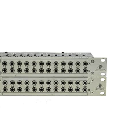 Behringer Ultrapatch Pro PX2000 48-Point TS Patchbay - Silver TGHM image 3