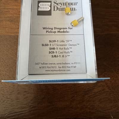 Seymour Duncan SCR-1n Cool Rails Strat Neck Pickup 2010s - White image 5