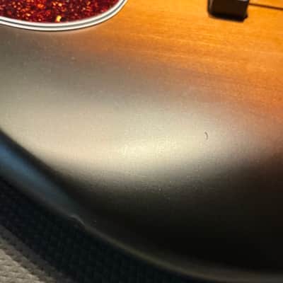 Fender/Squier Jazz bass w/ Lindy Fralin and mods - tobacco burst image 8