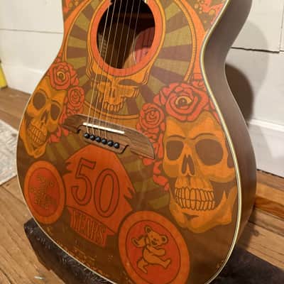 Alvarez Grateful Dead 50th Anniversary Montage Acoustic Guitar image 3