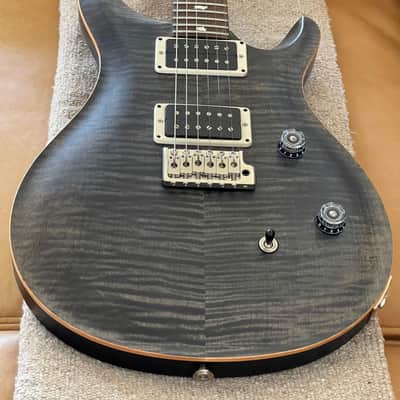 Mint! Limited Edition 2017 PRS CE 24 - Nitro Satin Gray Black Smokewrap W/ Hardshell Case image 3
