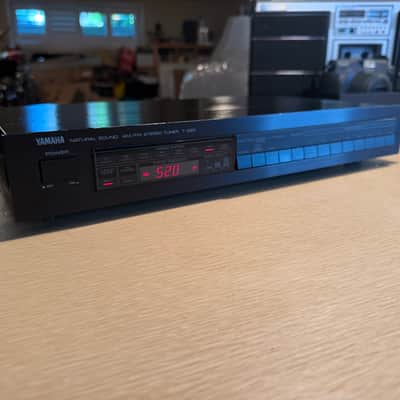 Yamaha T-520 Stereo Natural Sound AM/FM Analog Tuner Good Condition Works Rareš„ image 4
